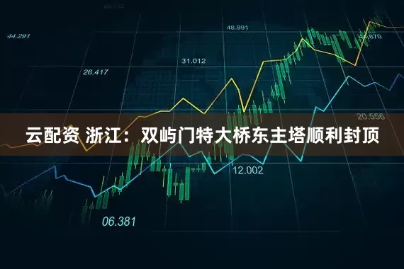 云配资 浙江：双屿门特大桥东主塔顺利封顶
